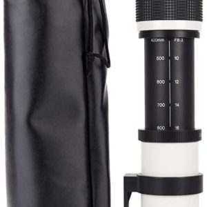 Telephoto Lens EF Lens for Canon, JINTU 420-800mm f/8.3 Manual Zoom Lens for Canon EOS T7i T6 T6i T6s T7 T8i T3i, T4i, T5, T5i, SL2, SL1 4000D 2000D 80D 90D 5D III 6D 7D II 60D 70D SLR Camera Lenses